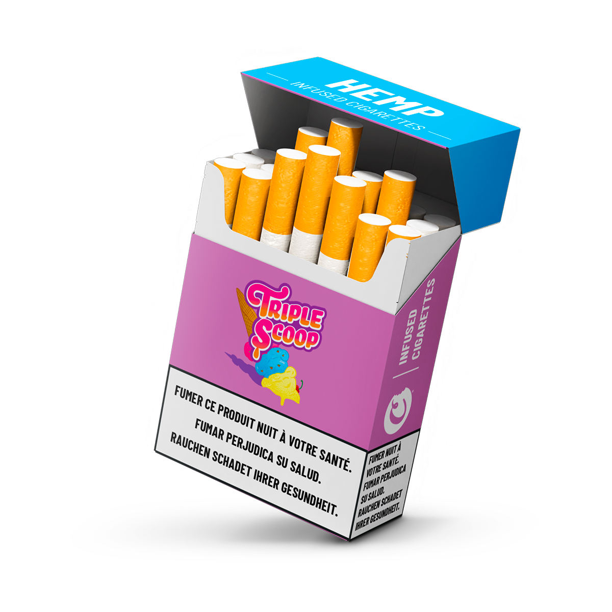 TRIPLE SCOOP - THC CIGARETTES by Cookies (20 cigarets)
