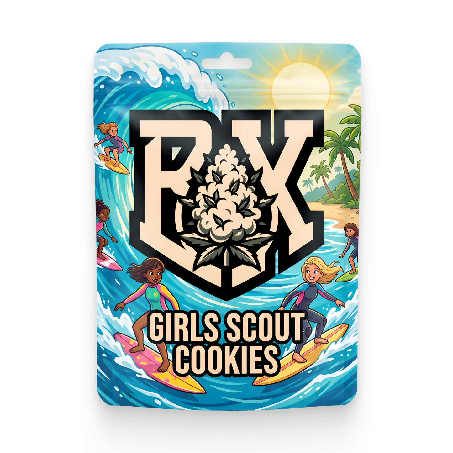 GIRLS SCOUT COOKIES - HIGH FLOWER